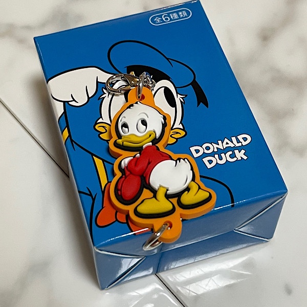 ドナルド、デイジー、ヒューイ、デューイ、ルーイ シークレットチャーム つながる Donald Duck Fluffy-2