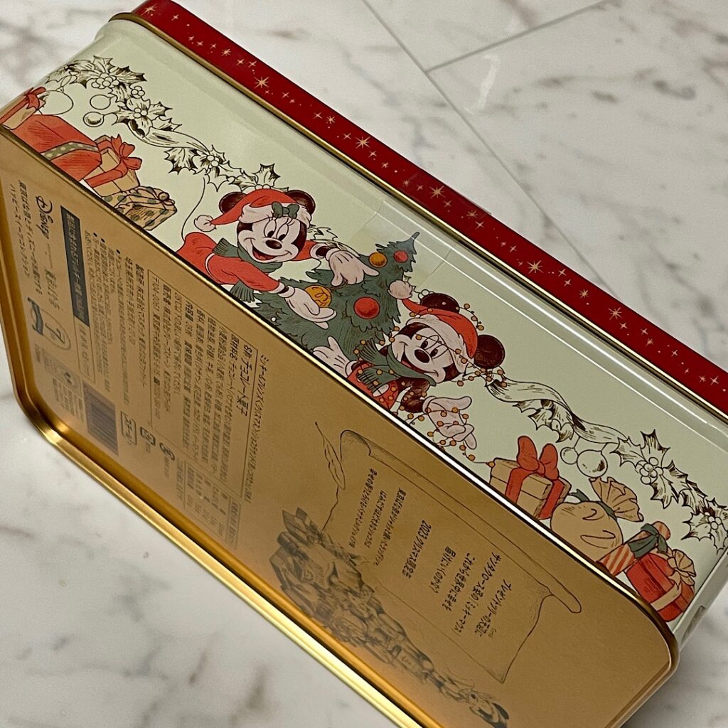 「ミッキー＆フレンズ＜クリスマス＞/ショコラサンド「見ぃつけたっ」」限定缶-1